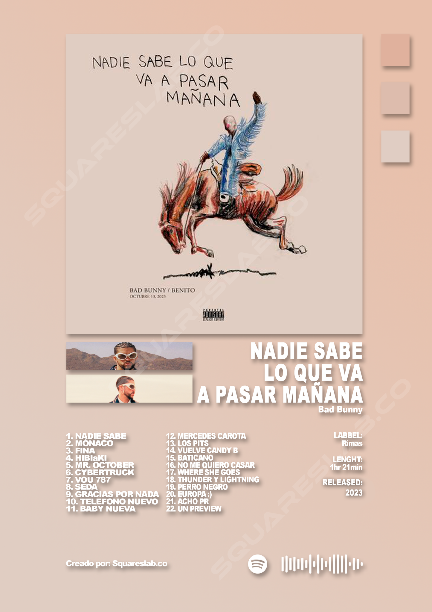 Bad Bunny - Nadie Sabe